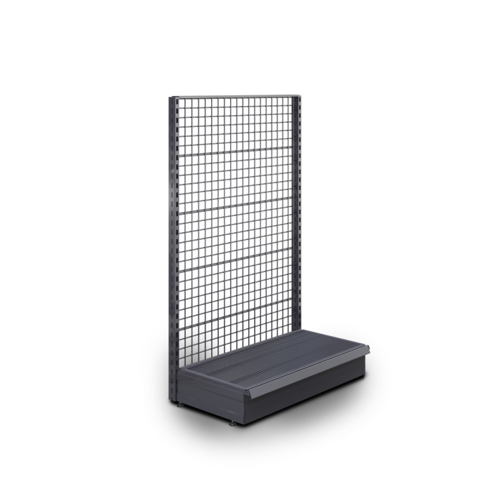 BROOKLYN | Estantería de pared enrejada | A100xA165cm | Juego completo