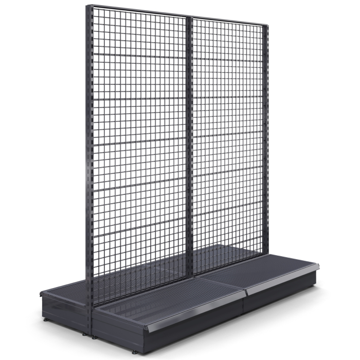 BROOKLYN | Gitterhylde | B200xH225cm | Komplet sæt