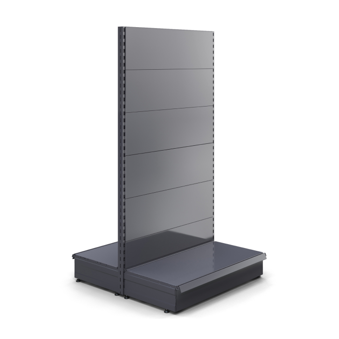 BROOKLYN | Gondel Mittelraumregal | B100xH195cm | Komplett Set