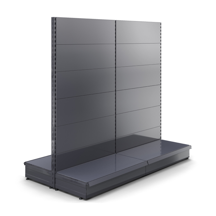 BROOKLYN | Gondel Mittelraumregal | B200xH195cm | Komplett Set