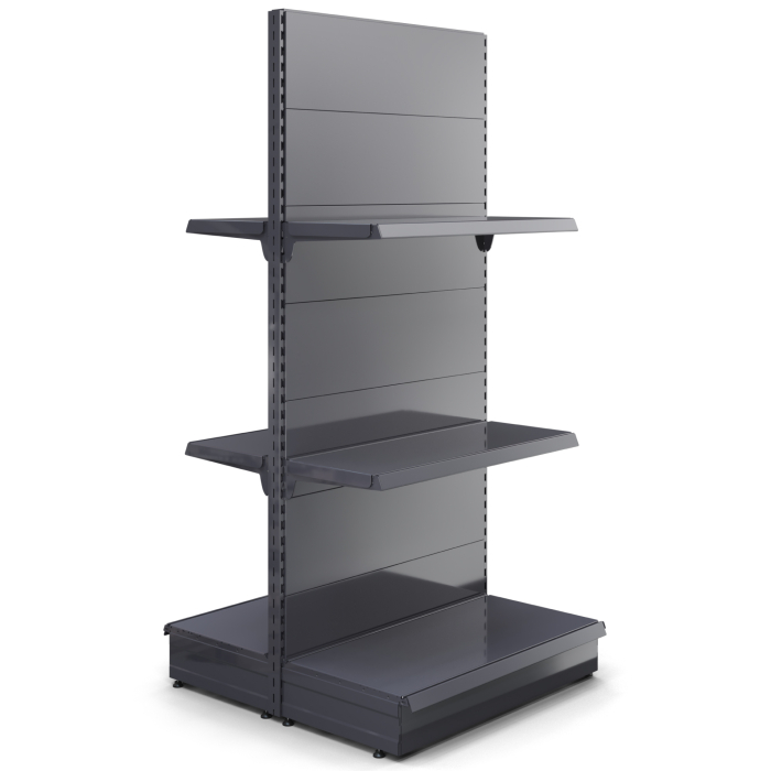 BROOKLYN | Gondola middenplank | B100xH225cm | Incl. 2 planken | Complete set