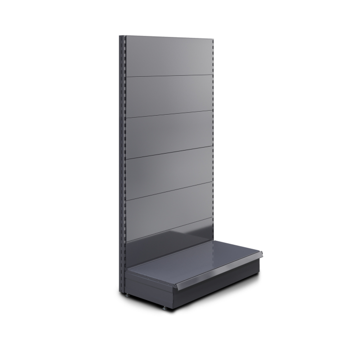 BROOKLYN | Gondola Vägghylla | B100xH195cm | Komplett uppsättning