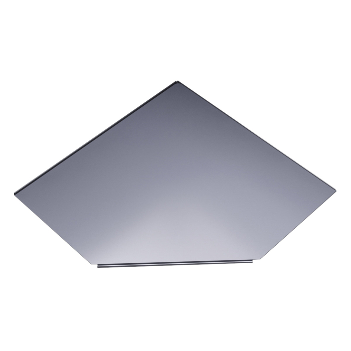 BROOKLYN | Hjørnehylle + hyllestøtte | 37x37cm | Antrasitt | HJØRNE INNE