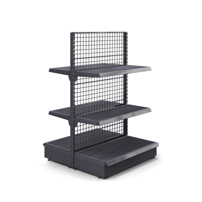 BROOKLYN | Rooster Centraal Schap | B100xH165cm | Inclusief 2 schappen | Complete Set