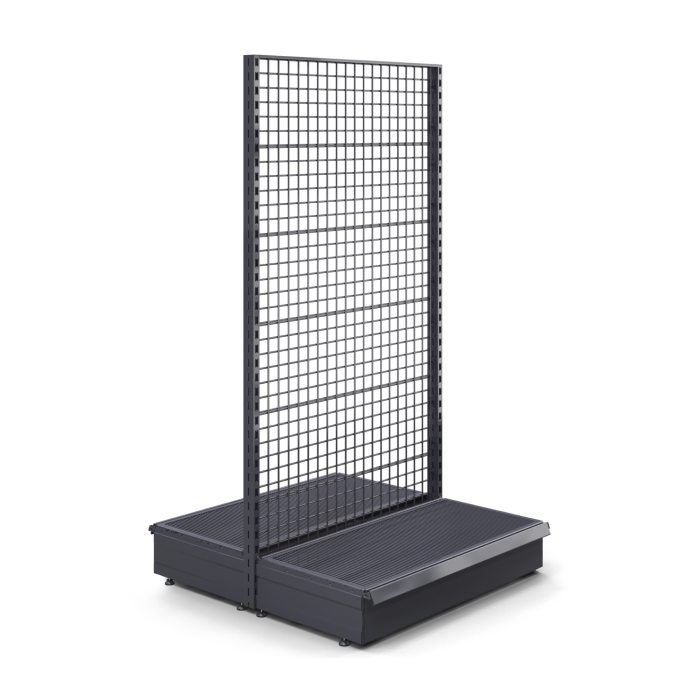 BROOKLYN | Siatkowa półka środkowa | W100xH195cm | Kompletny zestaw