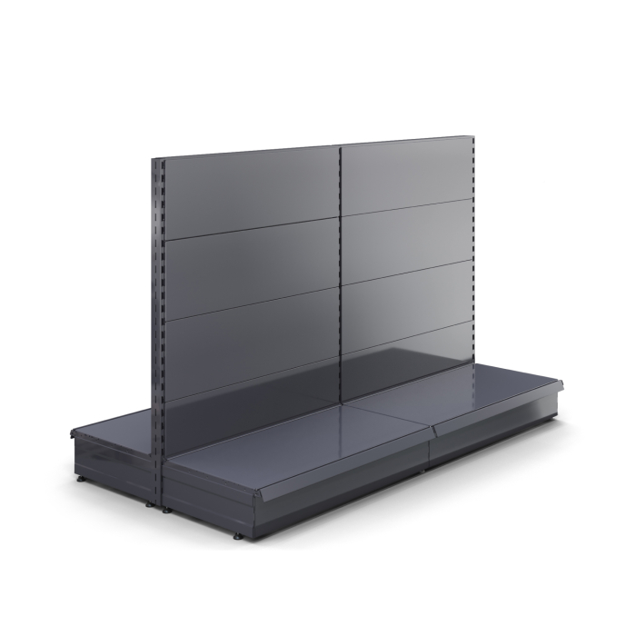 BROOKLYN | gondol midthylle | B200xH135cm | Komplett sett