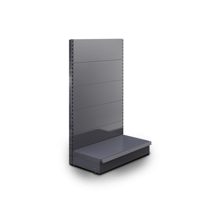 BROOKLYN | gondol vegghylle | B100xH165cm | Komplett sett