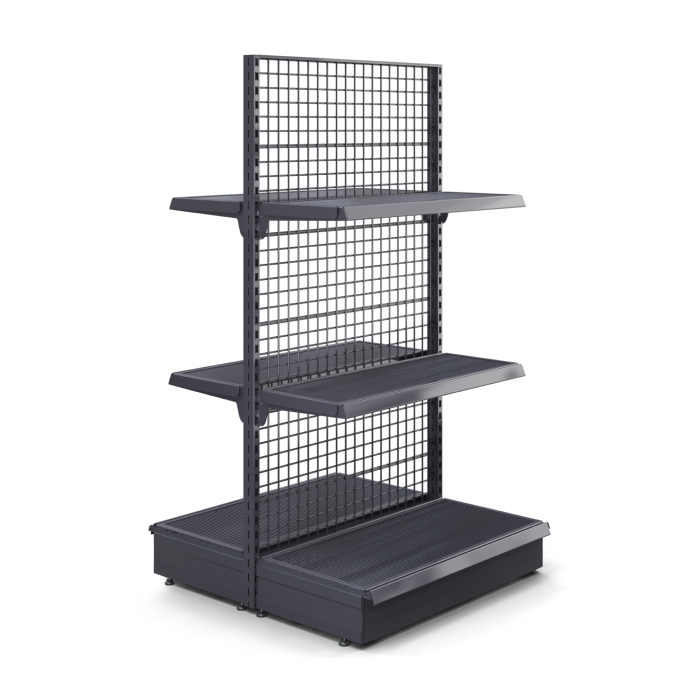 BROOKLYN | Gitter Mellemrumsskab | B100xH195cm | inkl. 2 Hylder | Komplett sæt