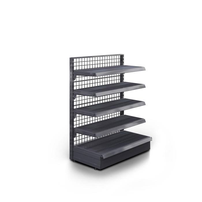 BROOKLYN | Lattice Wall Shelf | W100xH135cm | Incl. 4 Shelves | Complete Set