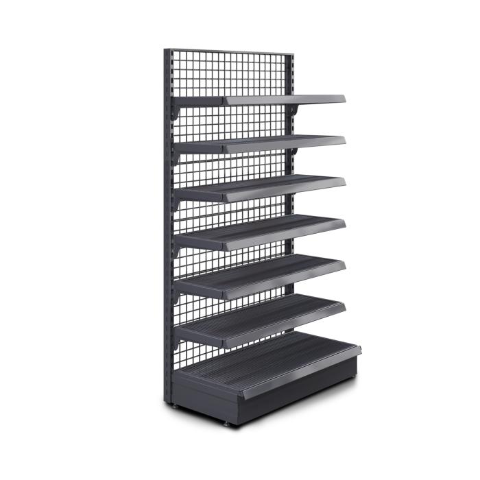 BROOKLYN | Lattice Wall Shelf | W100xH195cm | Incl. 6 Shelves | Complete Set
