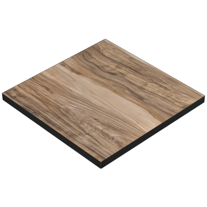 BRASIL | Bistrotafelblad | B:D 140 x 140 cm | Sheeshamhout | Vierkant