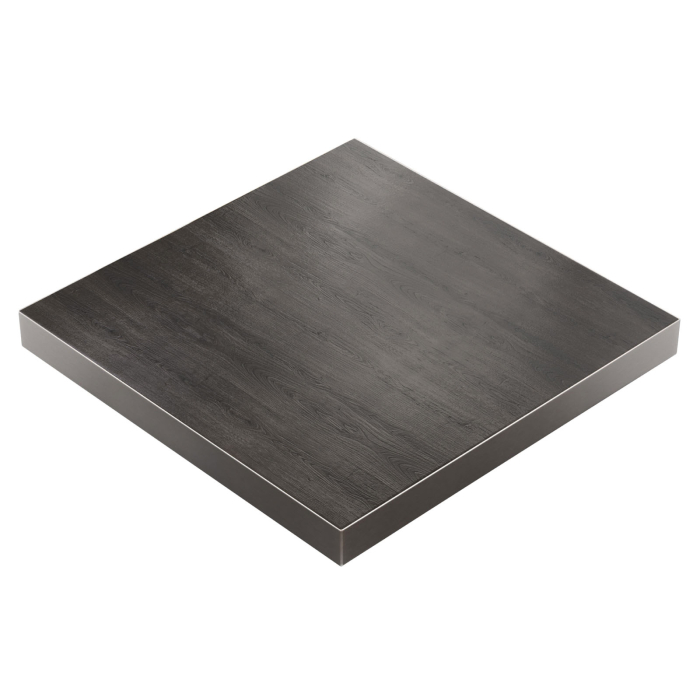 BRASIL | Gastro Tischplatte | B:T 80 x 80 cm | Wenge | Quadratisch