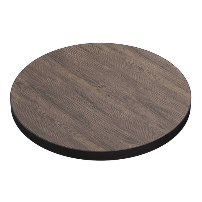 BRASIL | Cateringbordsskiva | Ø 120 cm | Ljus wengé | Rund
