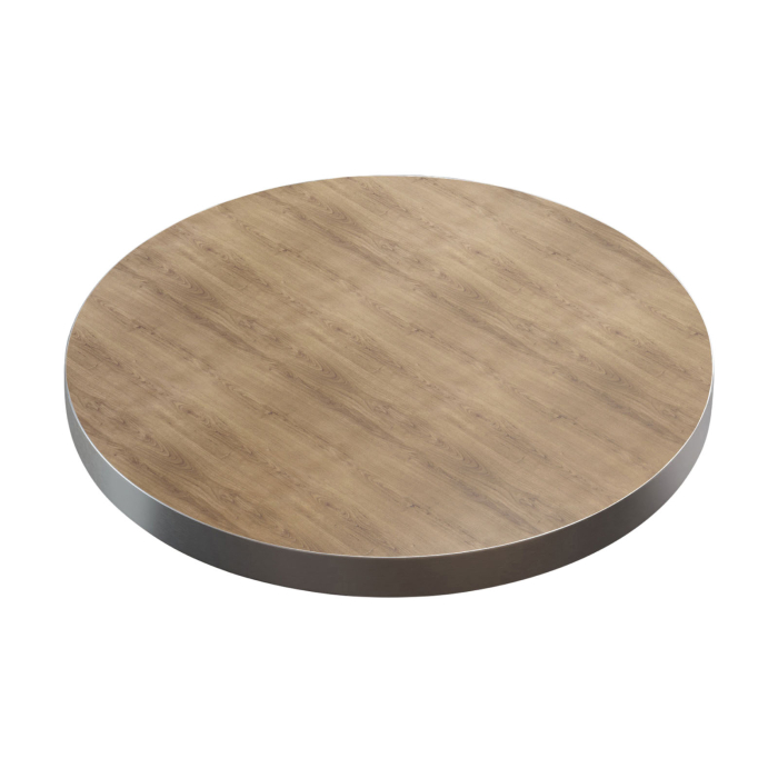 BRASIL | Piano d'appoggio gastronomico | Ø 80 cm | Rovere | Rotondo