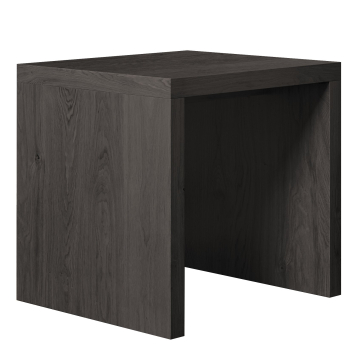 BRASIL | Bistro Brückentisch | Wenge/Schwarz | B:T:H 70 x 70 x 76 cm