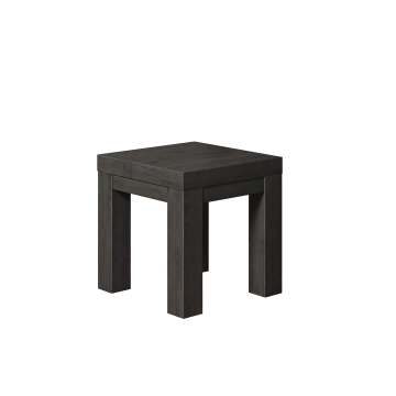 BRASIL | Bistro Sitzhocker | Wenge/Schwarz | B:T:H 39 x 39 x 45 cm
