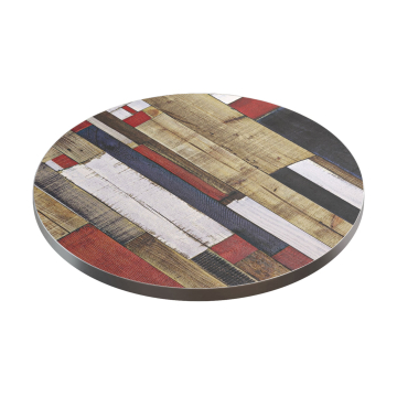 BRASIL | Catering Table Top | Ø 50 cm | Vintage Multicolored | Round