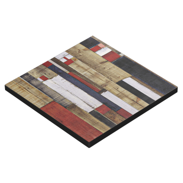 BRASIL | Catering Table Top | W:D 50 x 50 cm | Vintage Multicolored | Square