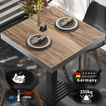 BRASIL | Cateringtafel | B:D 50 x 50 cm | Sheesham | Vierkant