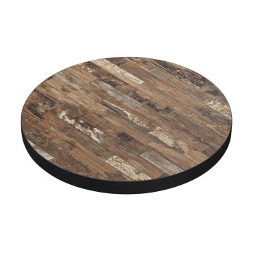BRASIL | Gastro tafelblad | Ø 50 cm | Vintage Oud | Rond