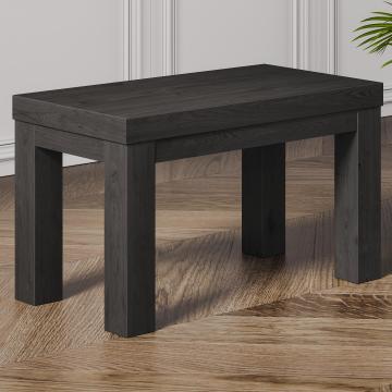 BRASIL | Bistro träbänk | B:D:H 34x70x45cm | Wenge/Svart
