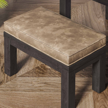 BRASIL Taburete Bistro + Cojín de asiento | 34x69xH51cm | Wenge/Taupe