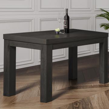 BRASIL | Bistrobord i trä | Wenge / Svart | B:D:H 120 x 70 x 76 cm | 4 fot