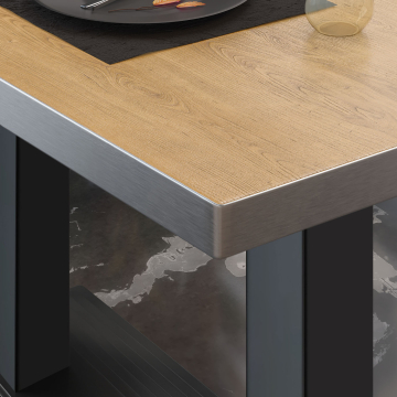 BRASIL | Piani tavolo Ristorante | L:P 130 x 80 cm | Quercia
