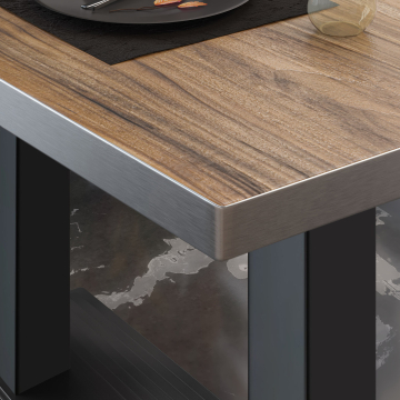 BRASIL | Piani tavolo Ristorante | L:P 130 x 80 cm | Sheesham