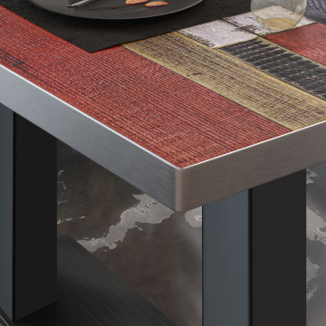 BRASIL | Piani tavolo Ristorante | L:P 130 x 80 cm | Colorazione vintage