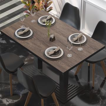 BRASIL | Piani tavolo Ristorante | L:P 130 x 80 cm | Wengé chiaro