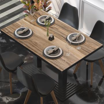 BRASIL | Piani tavolo Ristorante | L:P 130 x 80 cm | Sheesham