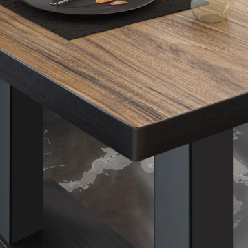 BRASIL | Piani tavolo Ristorante | L:P 130 x 80 cm | Sheesham