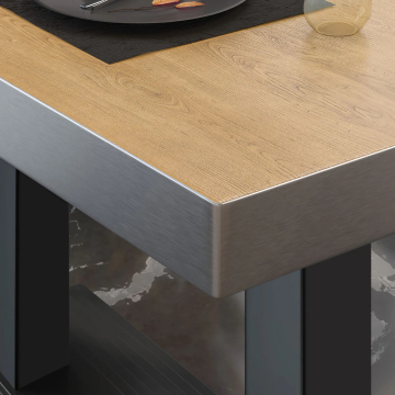 BRASIL | Piani tavolo Ristorante | L:P 130 x 80 cm | Quercia