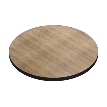 BRAZILIË | Gastro-tafelblad | Ø 70cm | Eik | Ronde