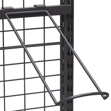 BROOKLYN | Aufsteckhaken | Ball Halter | max: 3 | B:L 17 x 50 cm | Anthrazit