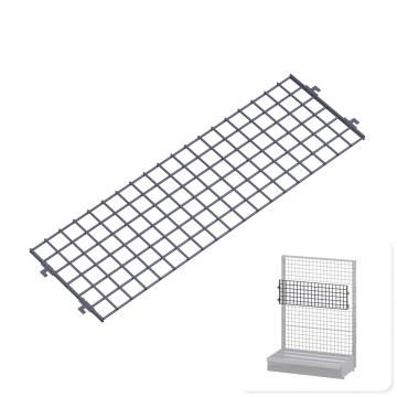 BROOKLYN | Back wall | Grid | 30x100cm | Anthracite