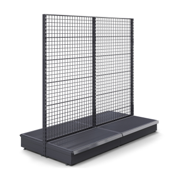 BROOKLYN | Gitterhylde | B200xH195cm | Komplet sæt