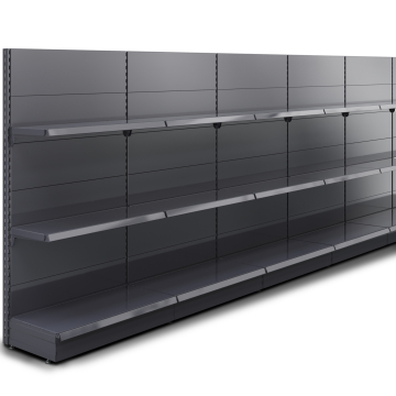 BROOKLYN | Góndola Estantería de Pared | W2200xH195cm | Incl. 2 Estantes | Juego Completo