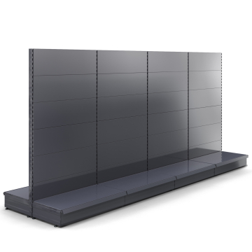 BROOKLYN | Gondel Mittelraumregal | B400xH195cm | Komplett Set