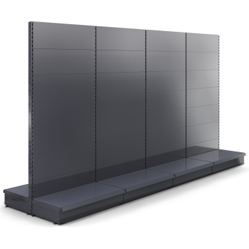 BROOKLYN | Gondel Mittelraumregal | B400xH225cm | Komplett Set