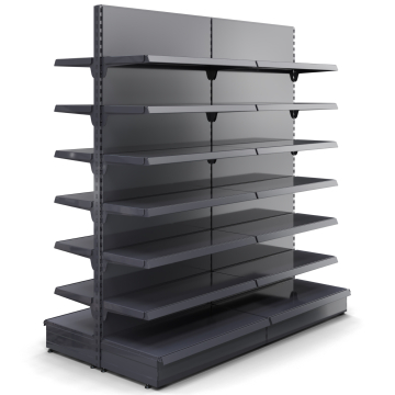 BROOKLYN | Gondol midtromshylle | B200xH225cm | Inkl. 6 hyller | Komplett sett