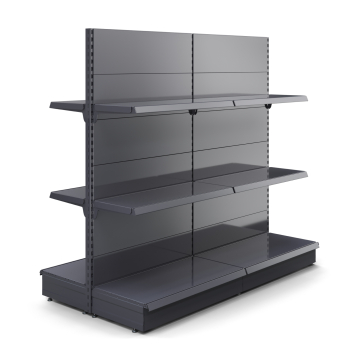 BROOKLYN | Gondola Centre Shelf | W200xH195cm | Incl. 2 Shelves | Complete Set