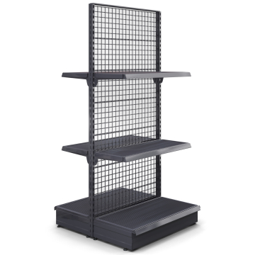 BROOKLYN | Grid Centre Shelf | W100xH225cm | incl. 2 shelves | Complete Set