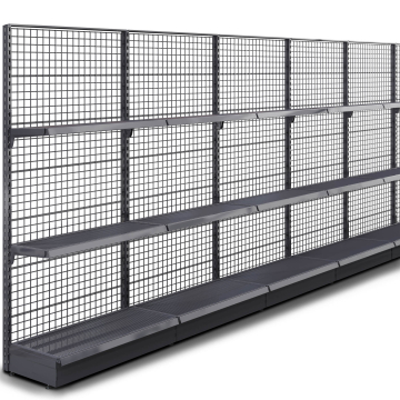 BROOKLYN | Lattice Wall Shelf | W1000xH225cm | Incl. 2 Shelves | Complete Set