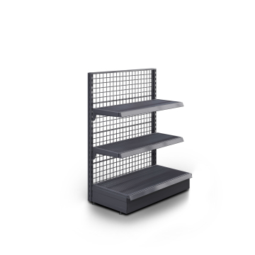 BROOKLYN | Lattice Wall Shelf | W100xH135cm | Incl. 2 Shelves | Complete Set