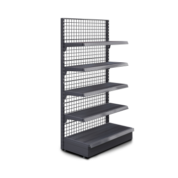 BROOKLYN | Lattice Wall Shelf | W100xH195cm | Incl. 4 Shelves | Complete Set