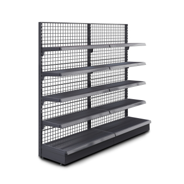 BROOKLYN | Raster Wandplank | B200xH195cm | Incl. 4 Planken | Complete Set