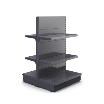 BROOKLYN | Scaffale centrale a gondola | L100xH165cm | Incl. 2 ripiani | Set completo