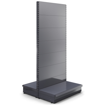 BROOKLYN | Scaffale centrale a gondola | L100xH225cm | Set completo